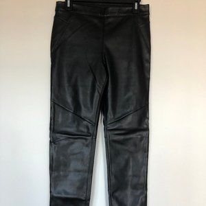 Free People Vegan Leather Leggings Sz 27